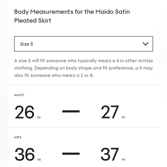 NWT Aritzia Babaton Maido Satin Pleated Skirt Double-satin maxi in Black Small - Picture 13 of 15